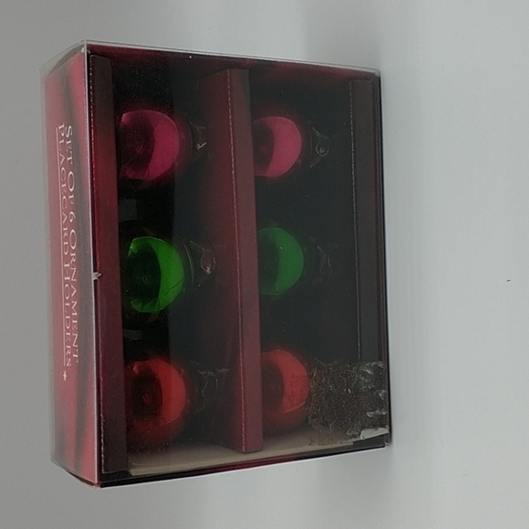 Linens N Things Set of Six Christmas Ornament Placecard Holders with Bla… - Picture 9 of 9